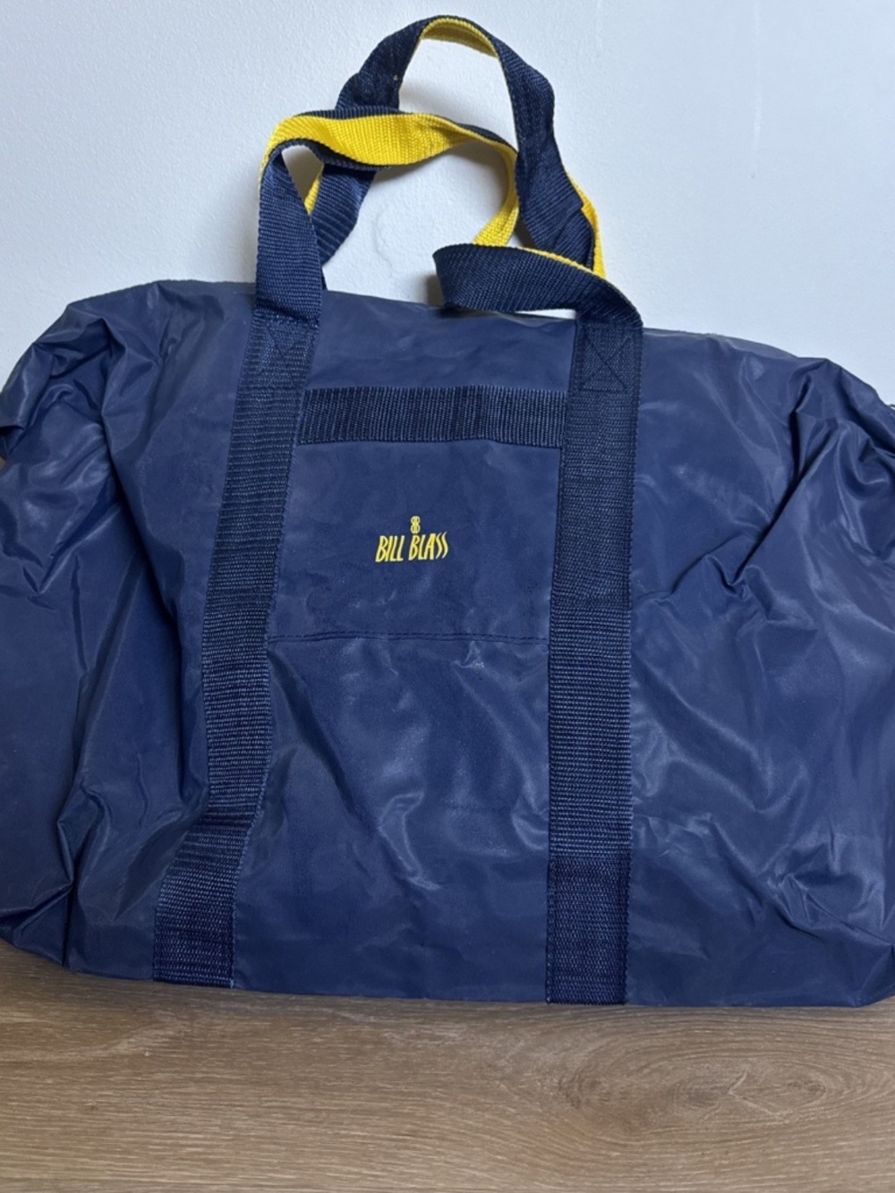 Vintage Bill Blass Waterproof Travel Tote Bag